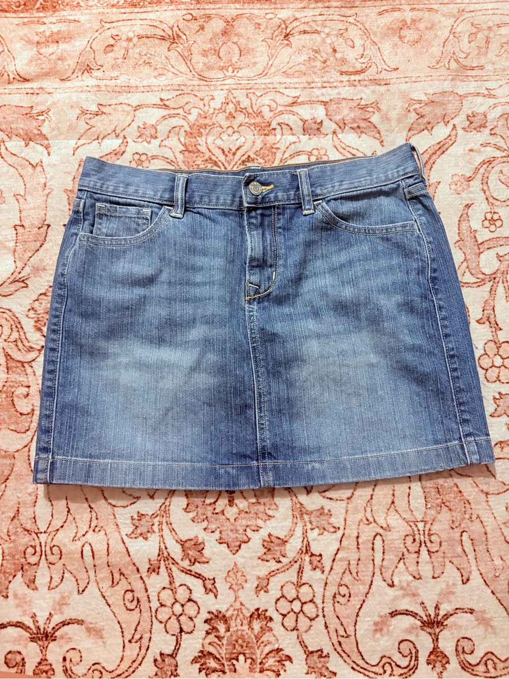 Old Navy Light Blue Denim Mini Skirt